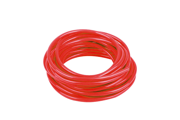 Tubetto Rosso Ø interno 6mm X 3 Metri Morbido