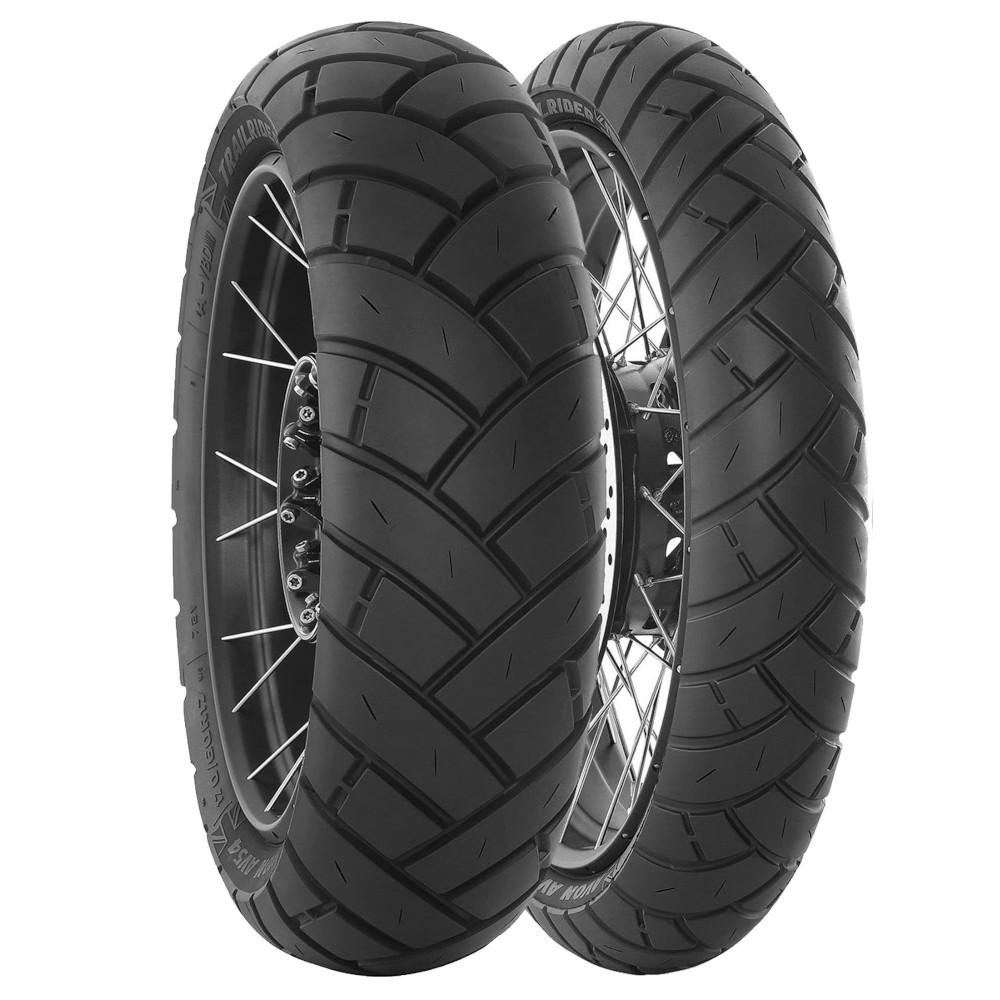 Pneumatico 120/70 ZR 19 60W TL TRAILRIDER AV53 - Anteriore