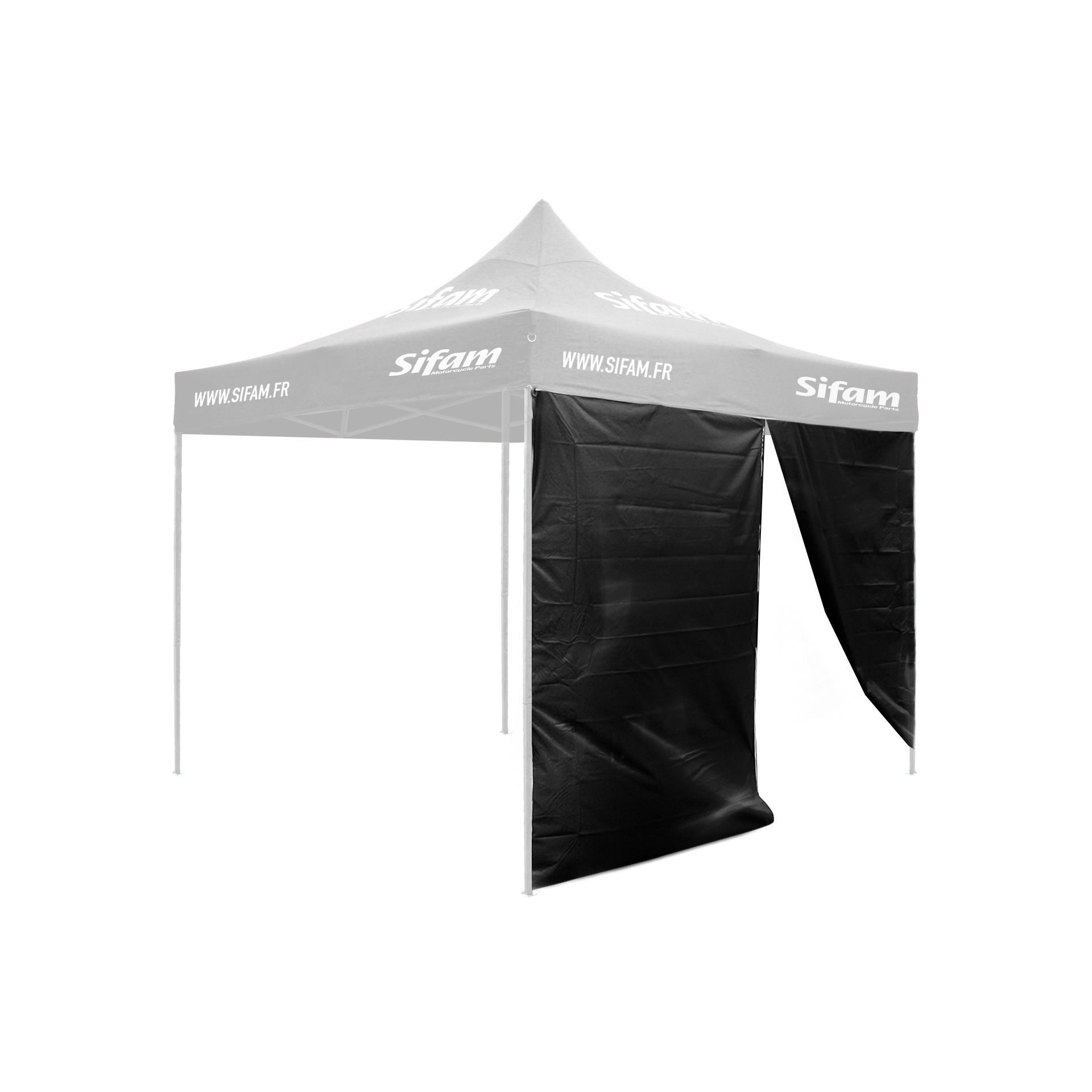 Per BARNUM22 - Porta per tenda nera 3*3 - Venduto da un pezzo