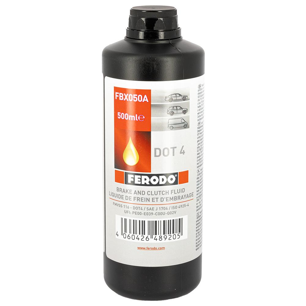 Liquido Freni DOT4 500mL - Sae J:1703 Fmvss 116