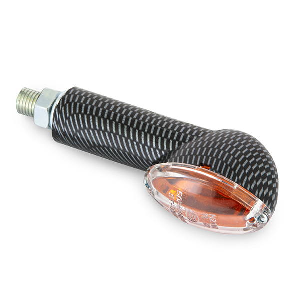 Freccette C.E Ovale Lungo Look Carbonio Lampadina: OL7570 12v 21w
