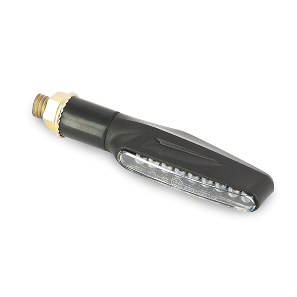 Coppia di Mini Lampeggianti Rettangolari LED: lampeggiante 9 LED