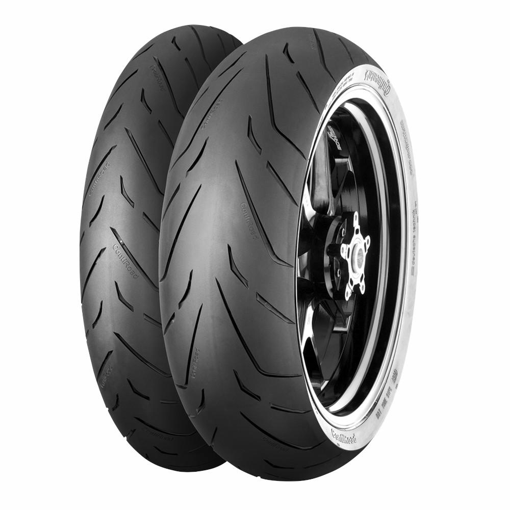 Pneumatico 100/80 - 17 M/C 52S TL ContiRoad