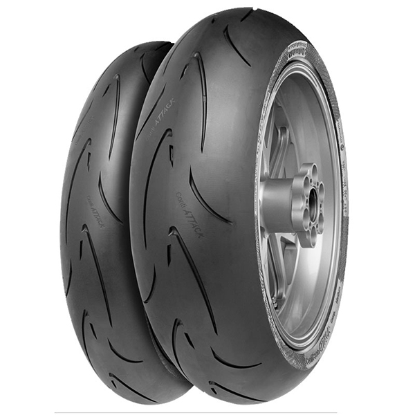 Pneumatico 120/70 ZR 17 M/C 58W TL ContiRaceAttack 2 Medium