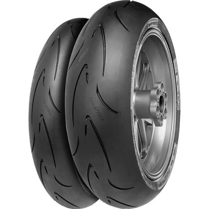 Pneumatico 180/60 ZR 17 M/C 75W TL ContiRaceAttack 2 Medium