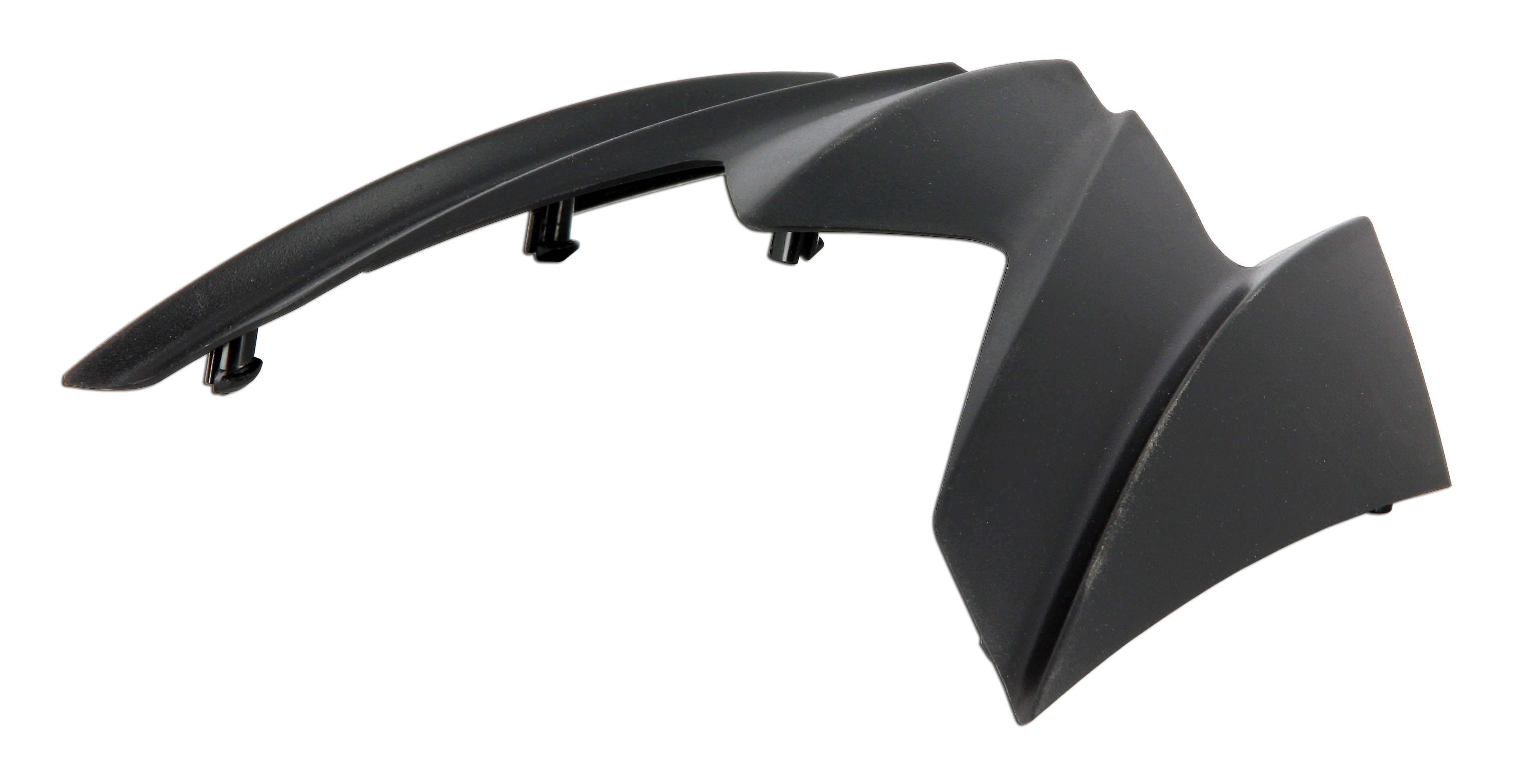 Ventilazione Post Nera Opaca per Casco Cross S813