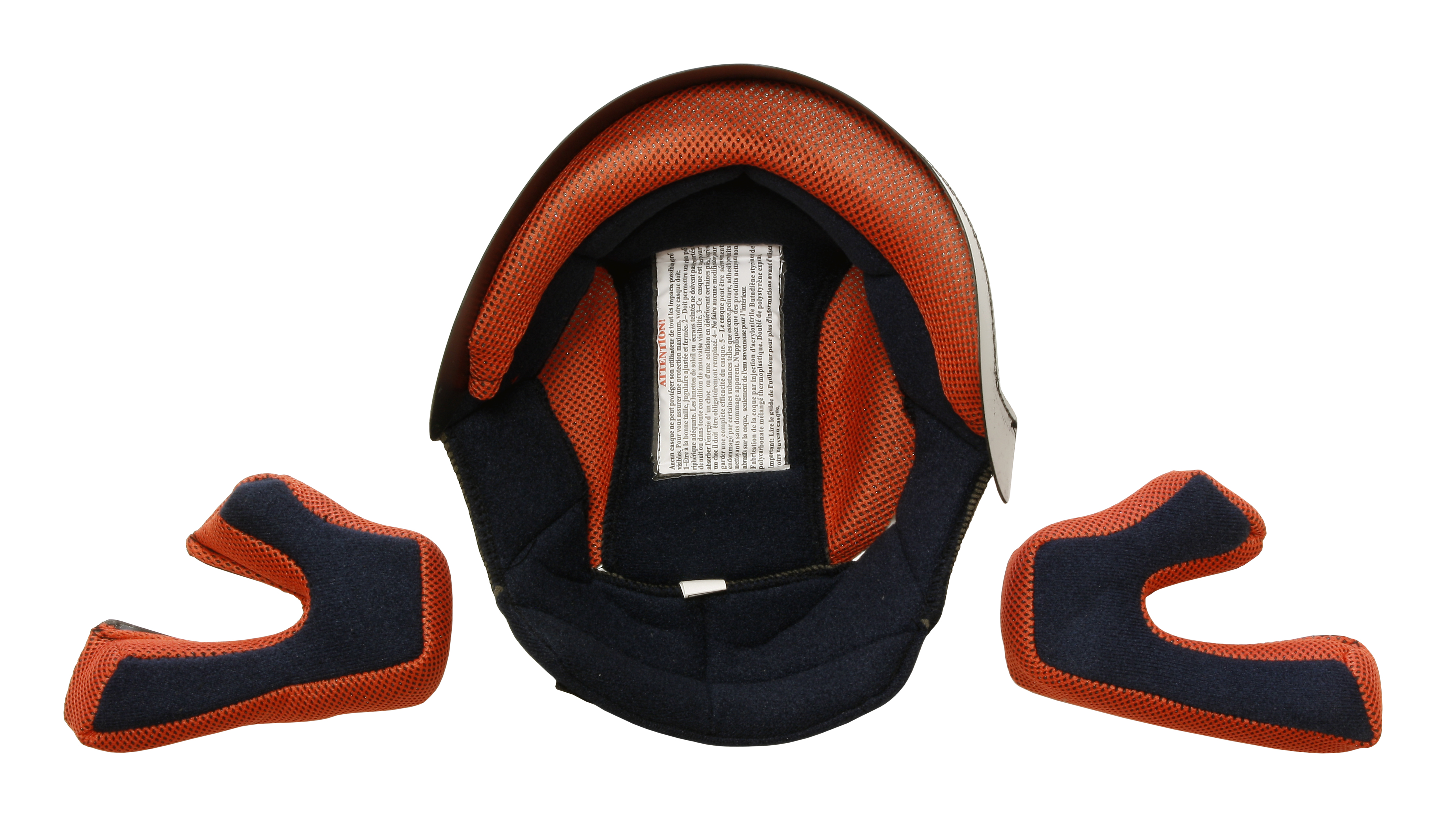 Interno Grigio per Casco Cross S880 - Taglia S