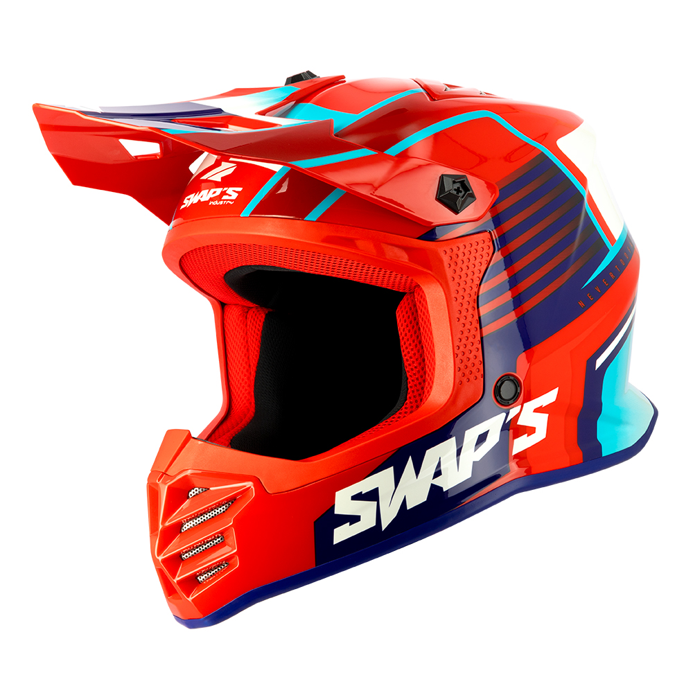 Casco Bambino S886 Rock'it RED Mission XL