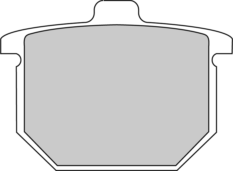 Pastiglie freno Semi-metallico Platinium Road - R90