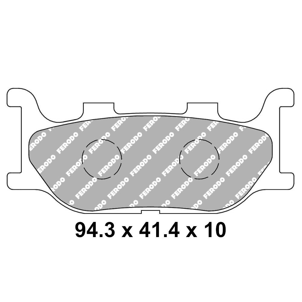 Pasticca freno Metal Sinter Grip Road - R90