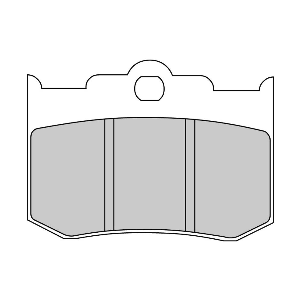 Pastiglie freno Semi-metallico Platinium Road - R90