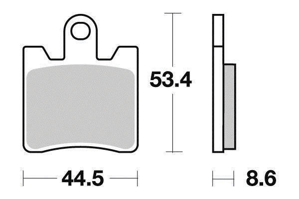 Pastiglia freno Sinter Grip Maxi Scooter - R90