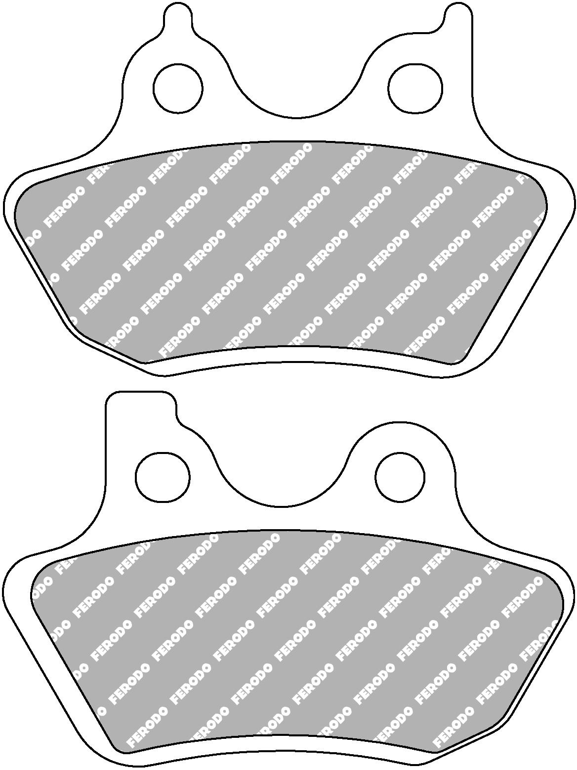 Pastiglia freno Sinter Grip Road - R90