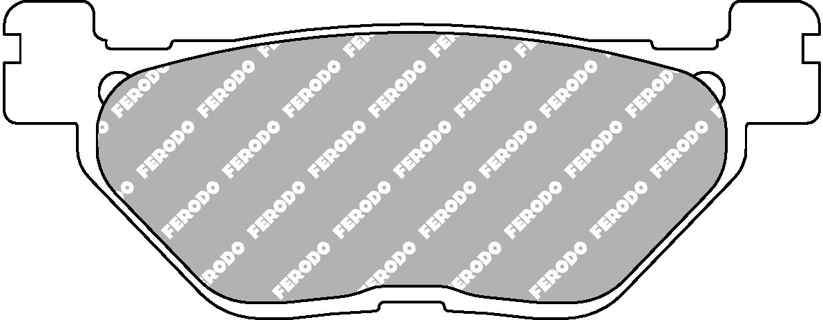 Pastiglie freno Semi-metallico Eco-Friction Road - R90