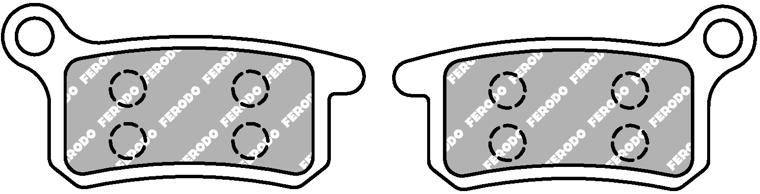 Pastiglia freno Sinter Grip Off Road - R90