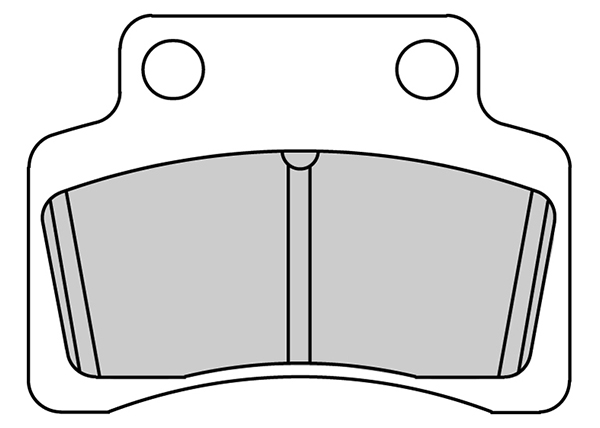 Pastiglie freno Semi-metallico Eco-Friction Road - R90