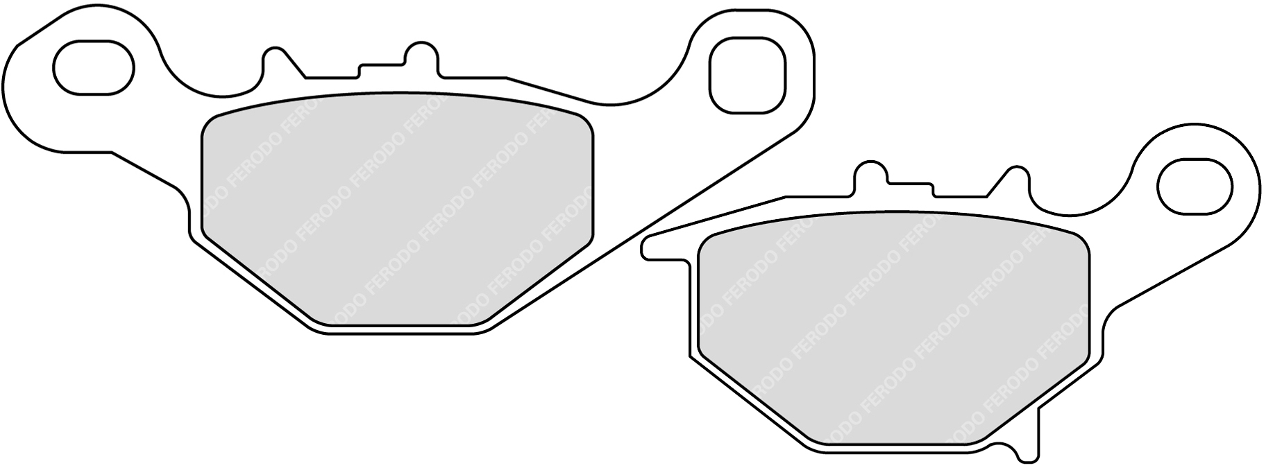Pastiglia freno Sinter Grip Off Road - R90