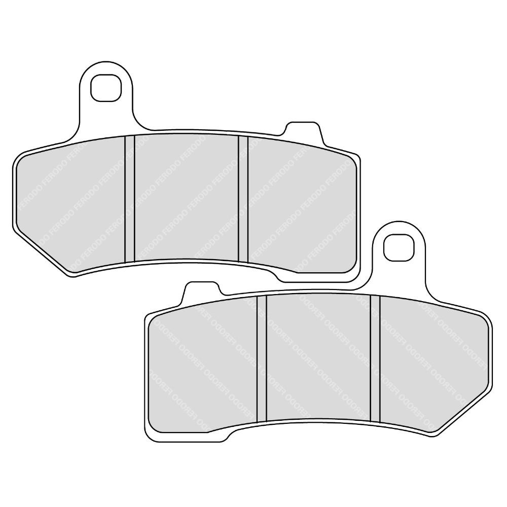 Pasticca freno Metal Fritté Sinter Grip Road - R90