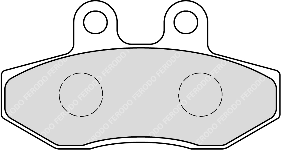 Pastiglie freno Semi-metallico Eco-Friction Road - R90