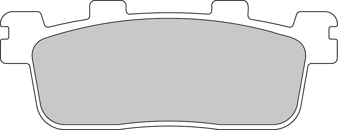 Pastiglie freno Semi-metallico Eco-Friction Road - R90