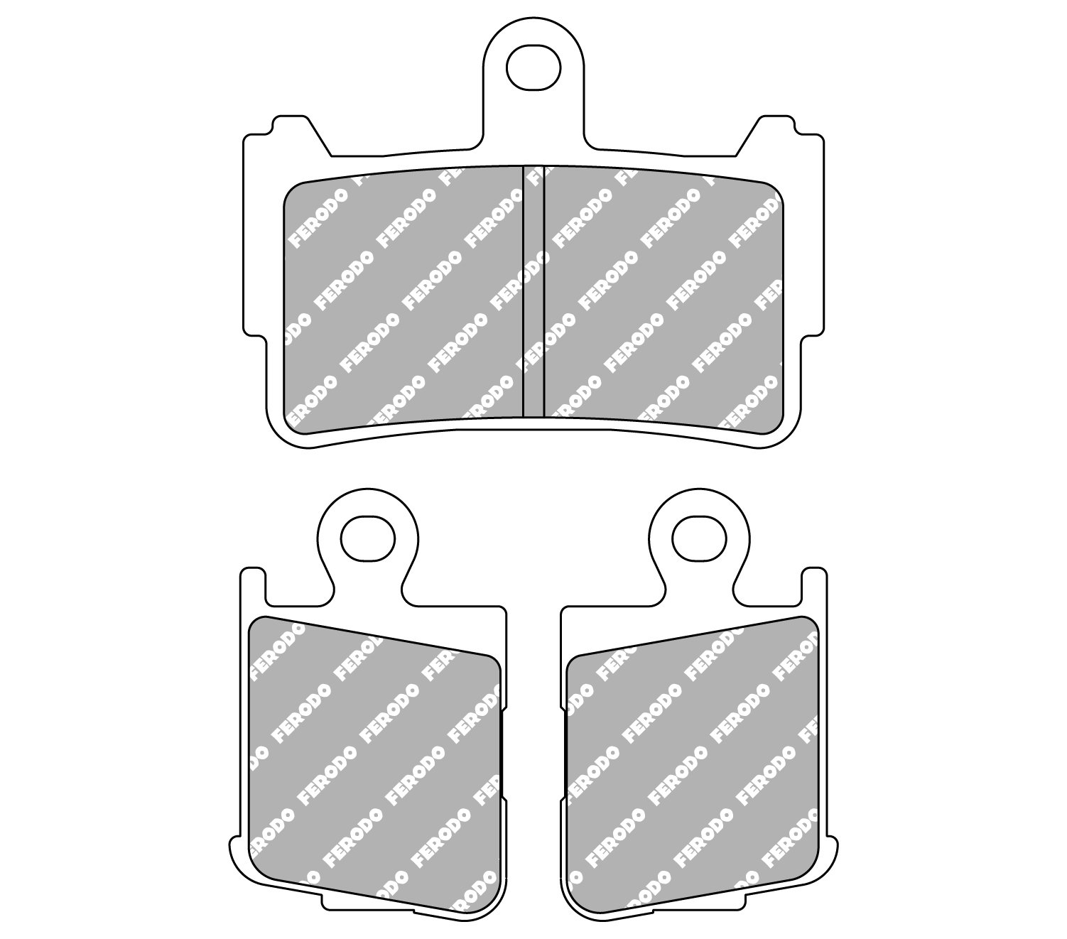 Pastiglia freno Sinter Grip Road - R90