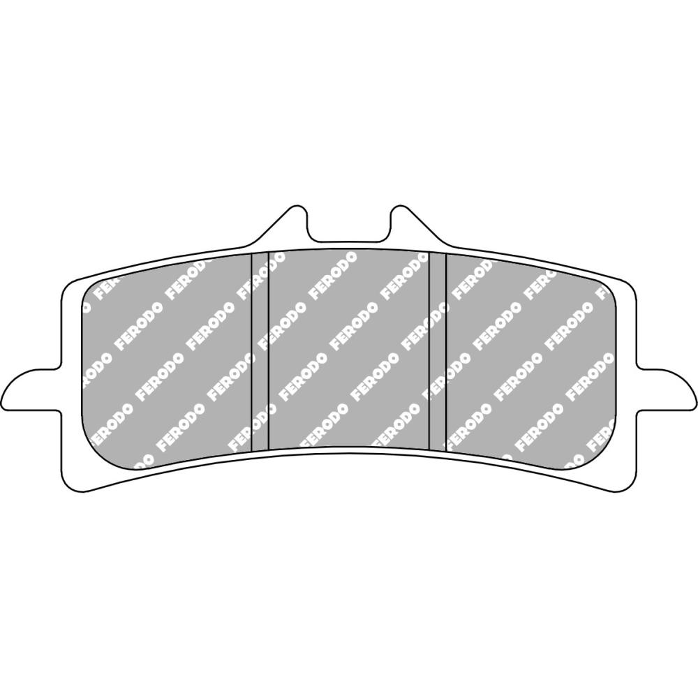 Piastra freno Metal Frittato Sinter Grip Road - R90