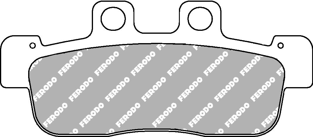 Pastiglie freno Semi-metallico Eco-Friction Road - R90