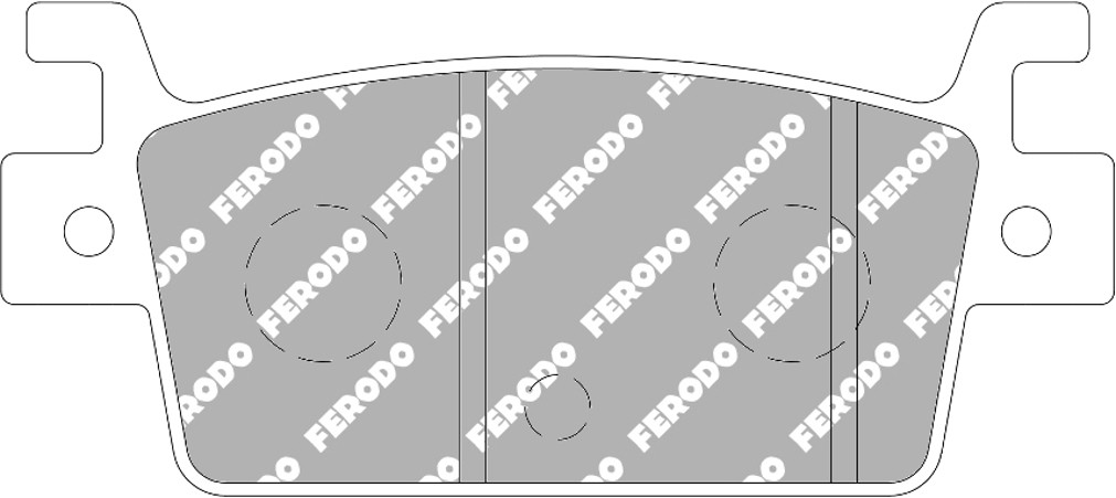 Pastiglie freno Semi-metallico Eco-Friction Road - R90