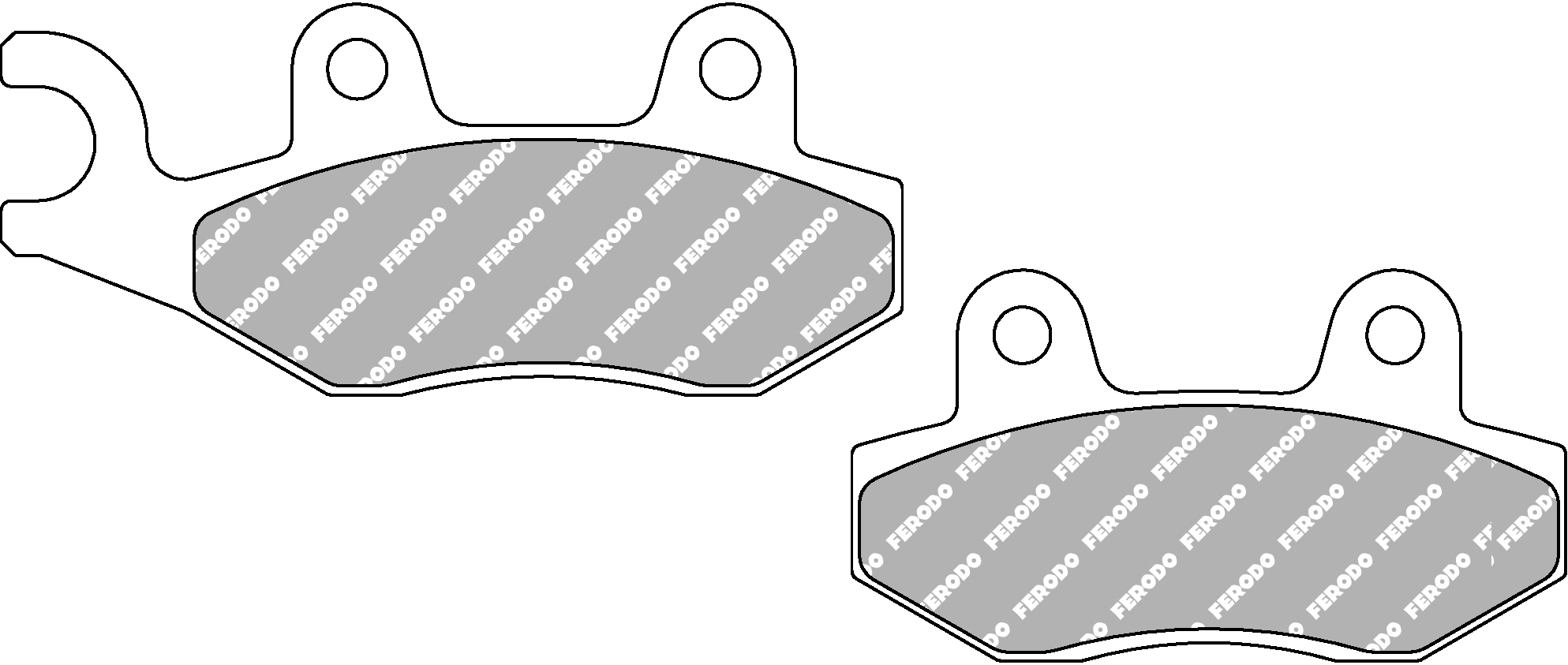 Pastiglia freno Sinter Grip Road - R90