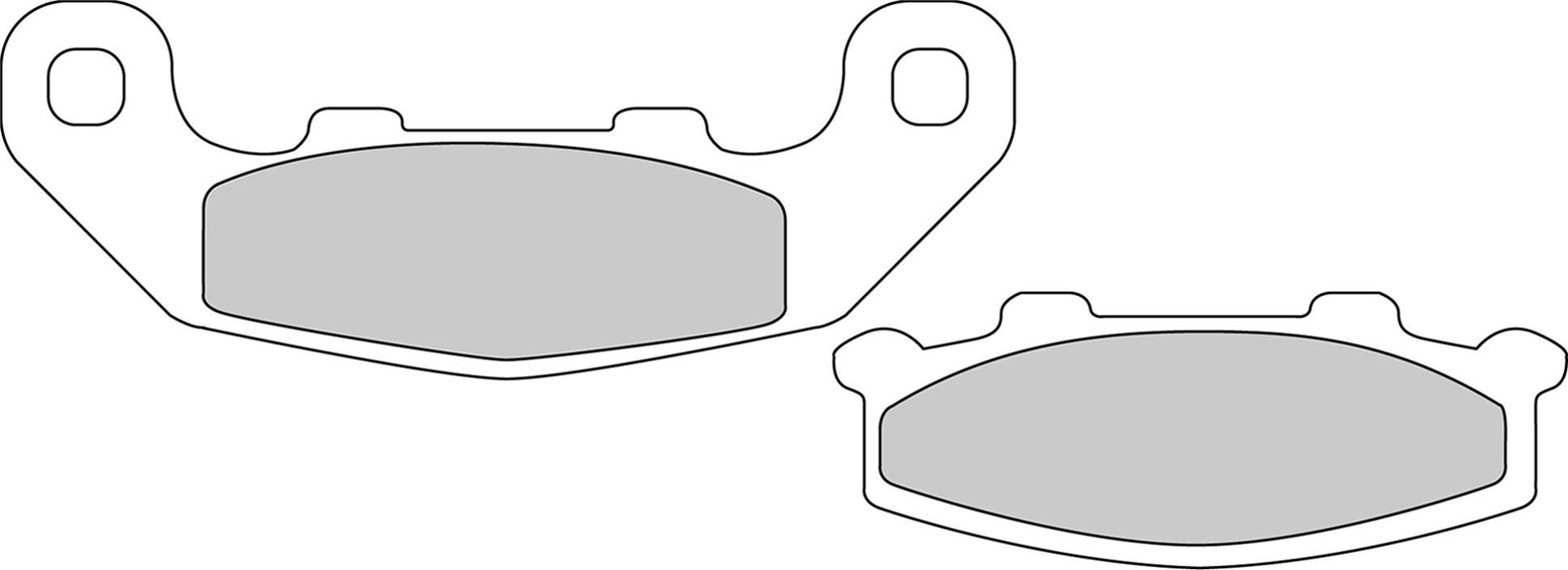 Pastiglie freno Semi-Metal Platinium Road - R90