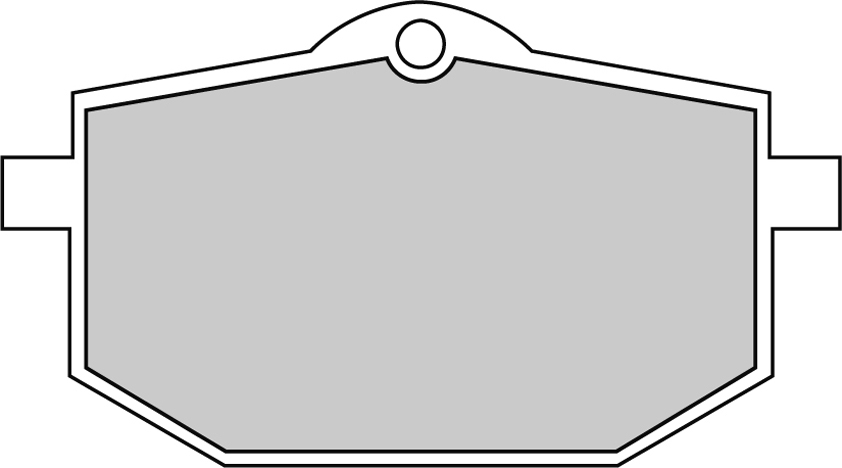 Pastiglie freno Semi-metallico Platinium Road - R90
