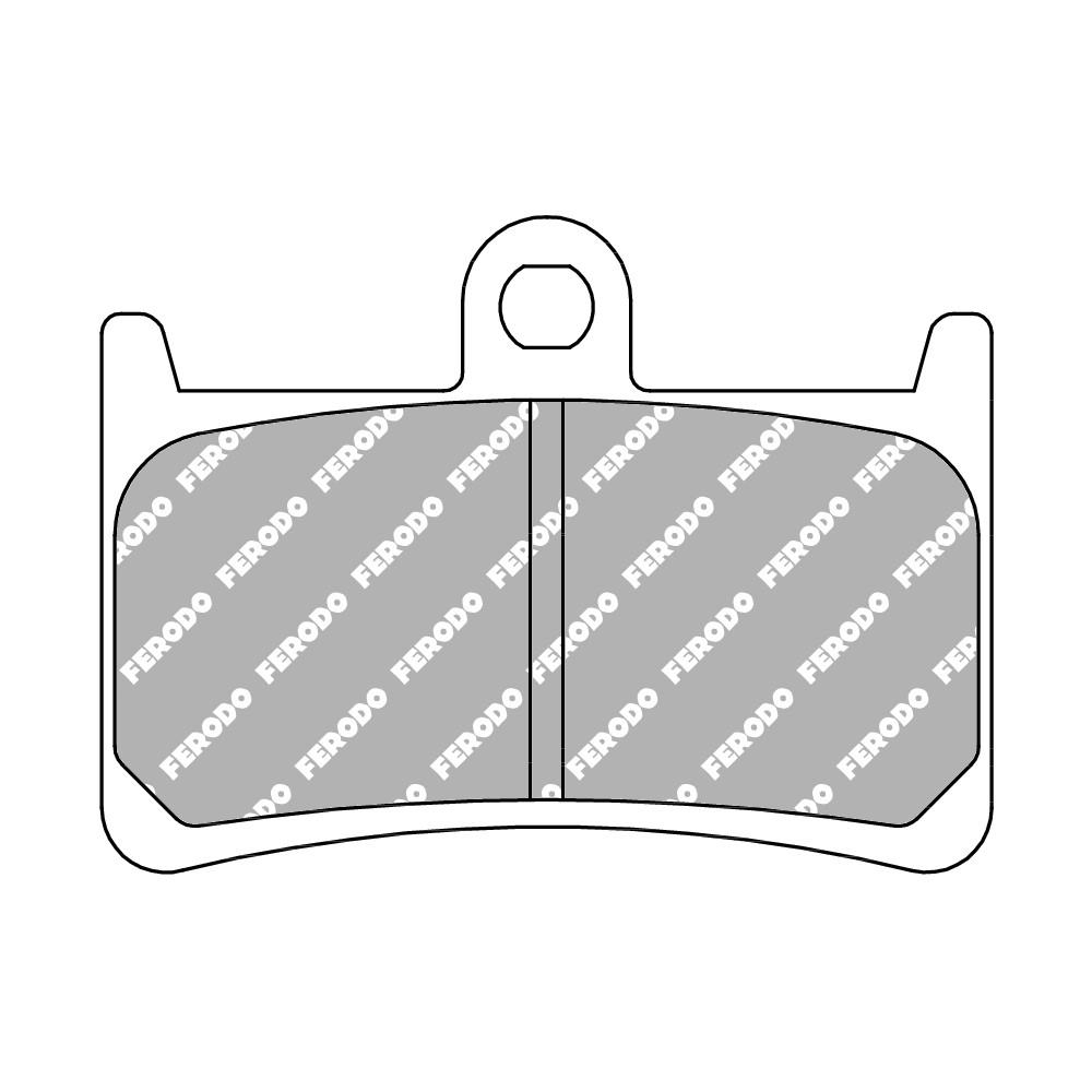 Pastiglia freno Racing Carbonio/Ceramica