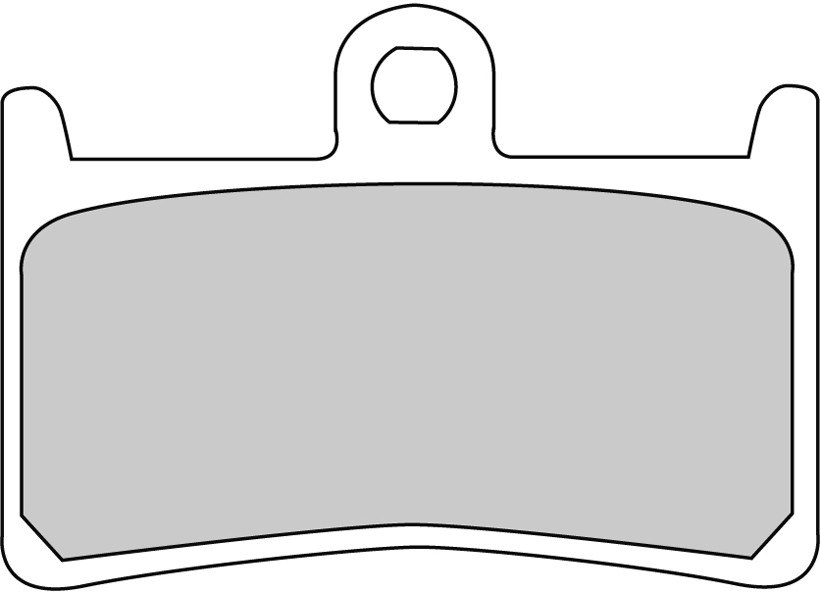 Pastiglie freno Semi-metallico Eco-Friction Road - R90