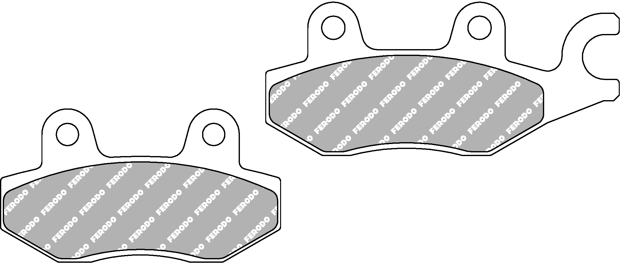 Pastiglia freno Sinter Grip Road - R90
