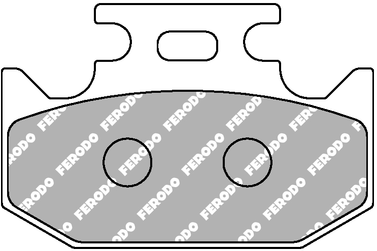 Pastiglie freno Semi-metallico Eco-Friction Road - R90