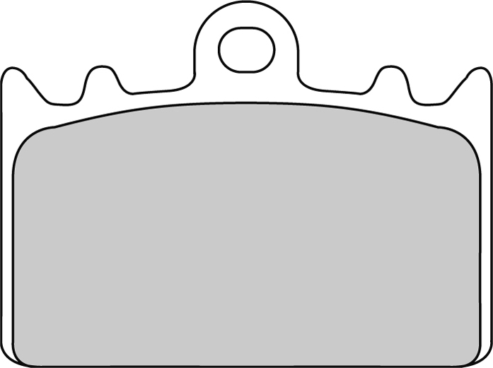 Pastiglie freno Semi-metallico Platinium Road - R90
