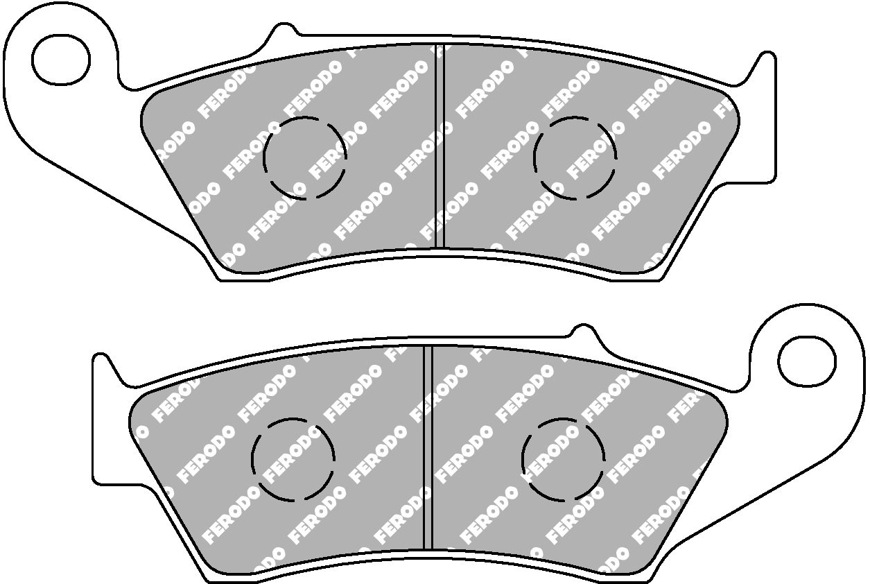 Pastiglia freno Sinter Grip Off Road - R90
