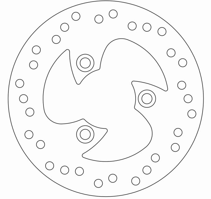 Disco freno fisso Peugeot - Omologato TÜV