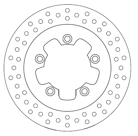 Disco freno fisso SUZUKI - Omologato TÜV