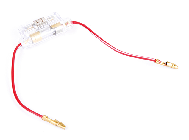 Porta Fusibile Universale Trasparente + FUS007 (x10)