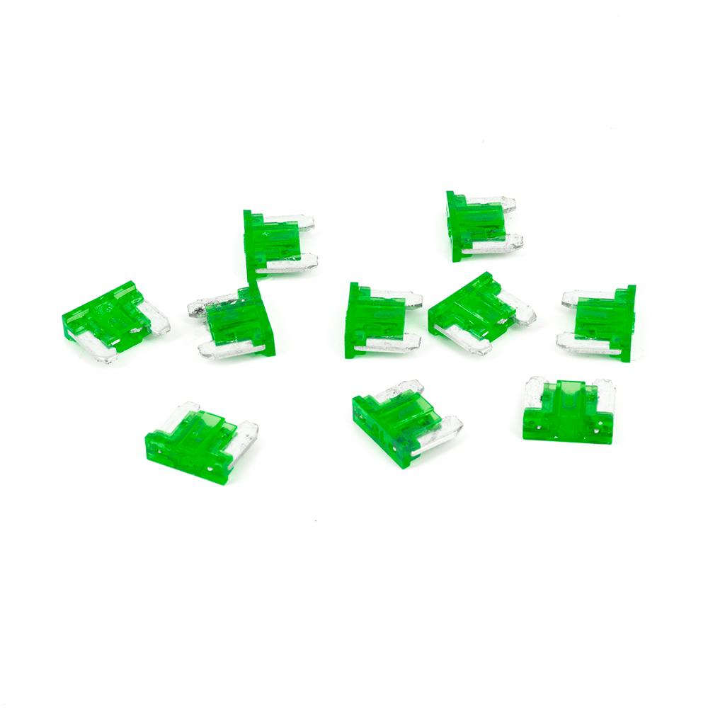 Micro Fusibile 30A X10pcs