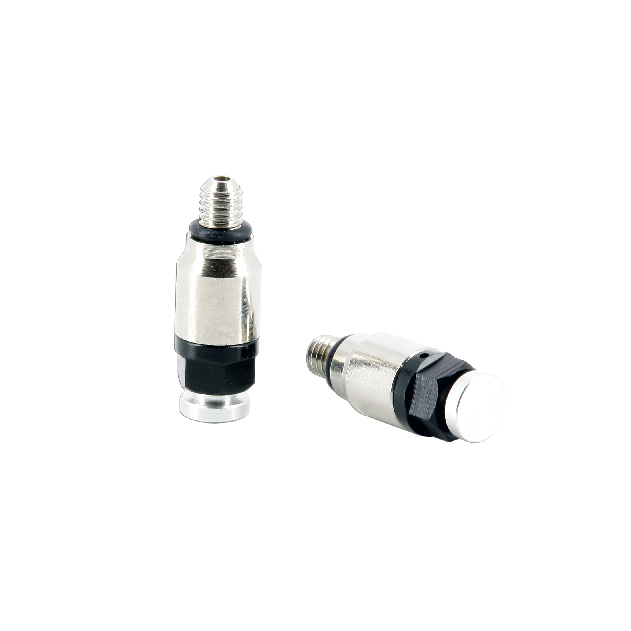 Valvole Pressione Forcella M5 Forcelle Kayaba/Showa Anodizzate Argento