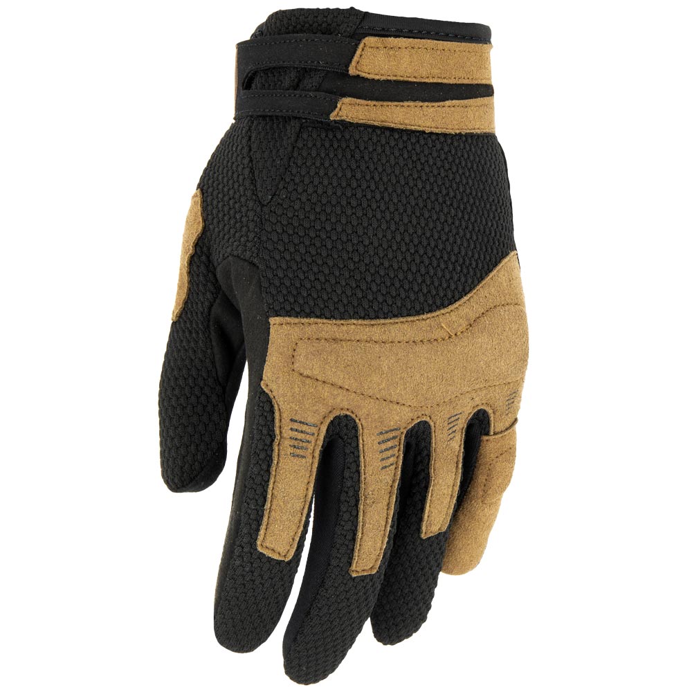 S-Line - Guanti AIR FRESH OMOLOGATI - Uomo - Nero/ Marrone - Taglia XS