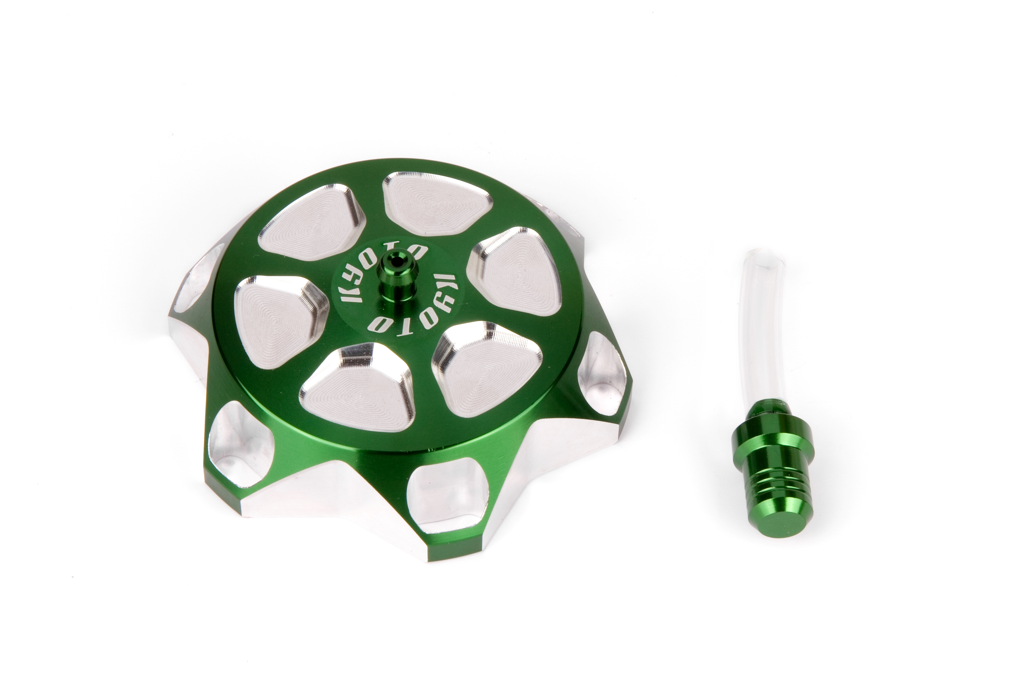 Tappo Serbatoio Kawasaki Kx65 a 500 Anodizzato Verde