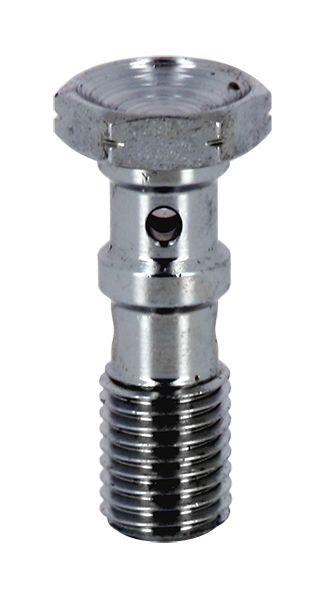 Vite Banjo Doppia 7/16x24 JIC HD Acciaio Cromato