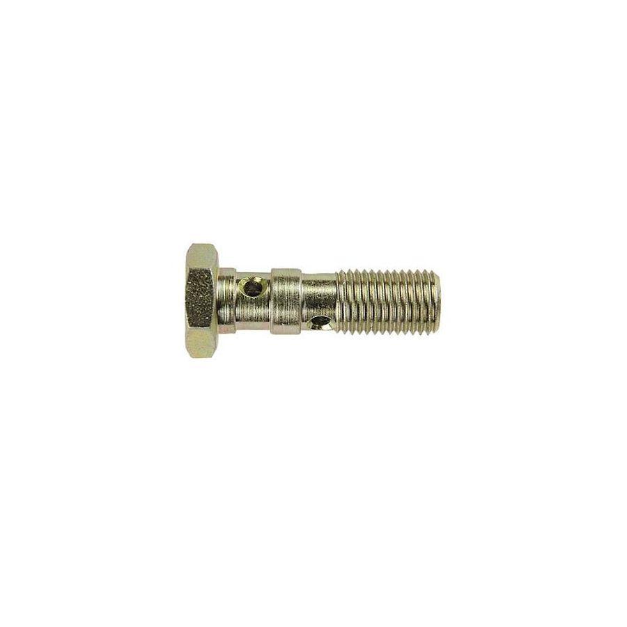 Vite Banjo Doppia Acciaio 10x100 Placcato