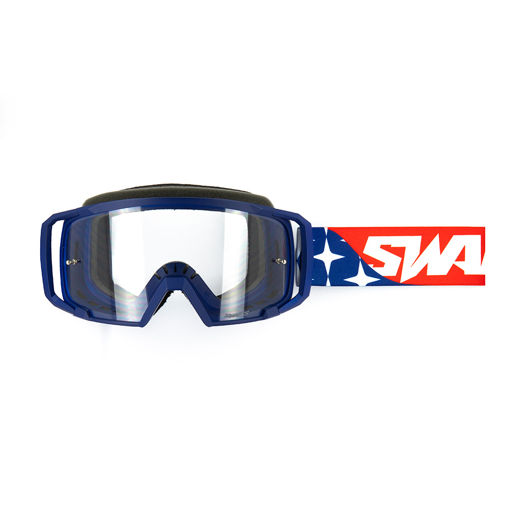 Maschera Cross SWAPS SCRUB V2 - AMERICA LENTE TRASPARENTE
