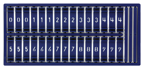 SRA - Stencil digitali - 3 giochi - Figure da 0 a 9