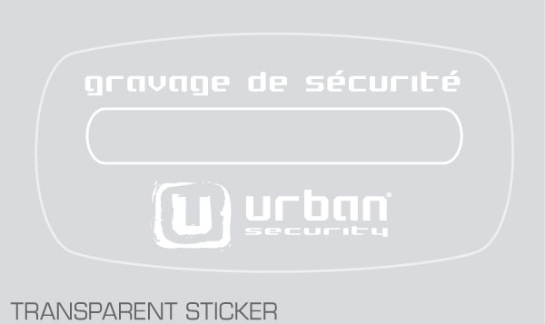Stek per veicolo inciso - urbano