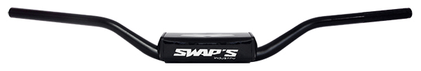 Manubrio ALU FATBAR Cross Cross Handlebar - Cr High Ø28,6 mm - Matt Black